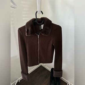 Brown Cardigan